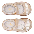 Zapato Reina Bebe Niña Cinta Dorada - Louicid