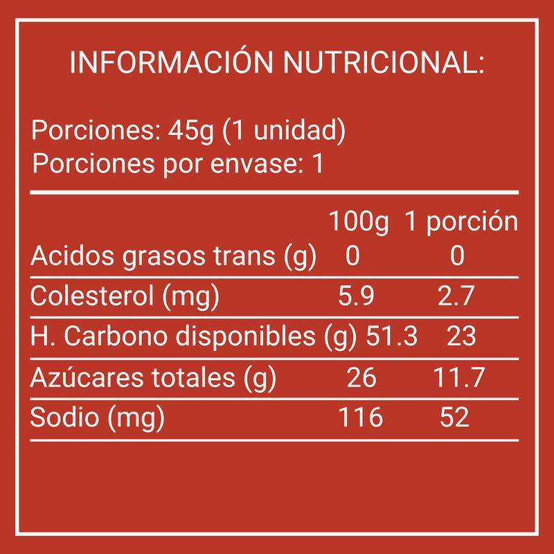 Alfajor Con Cobertura Sabor Chocolate 45gr Full Maní - Louicid