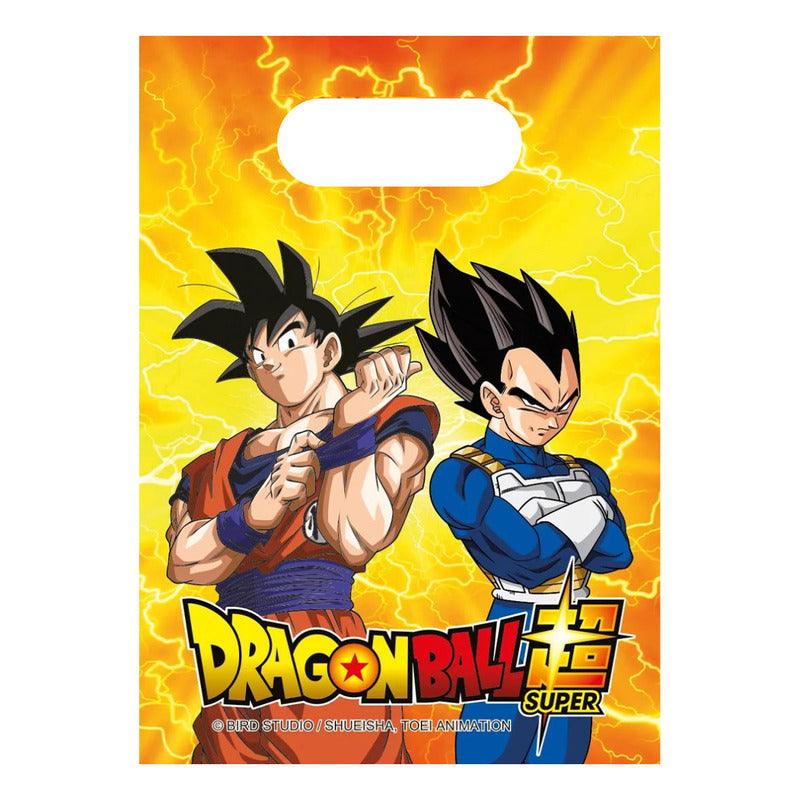 Set 6 Bolsas Dragon Ball Super Para Dulces Sorpresa - Louicid