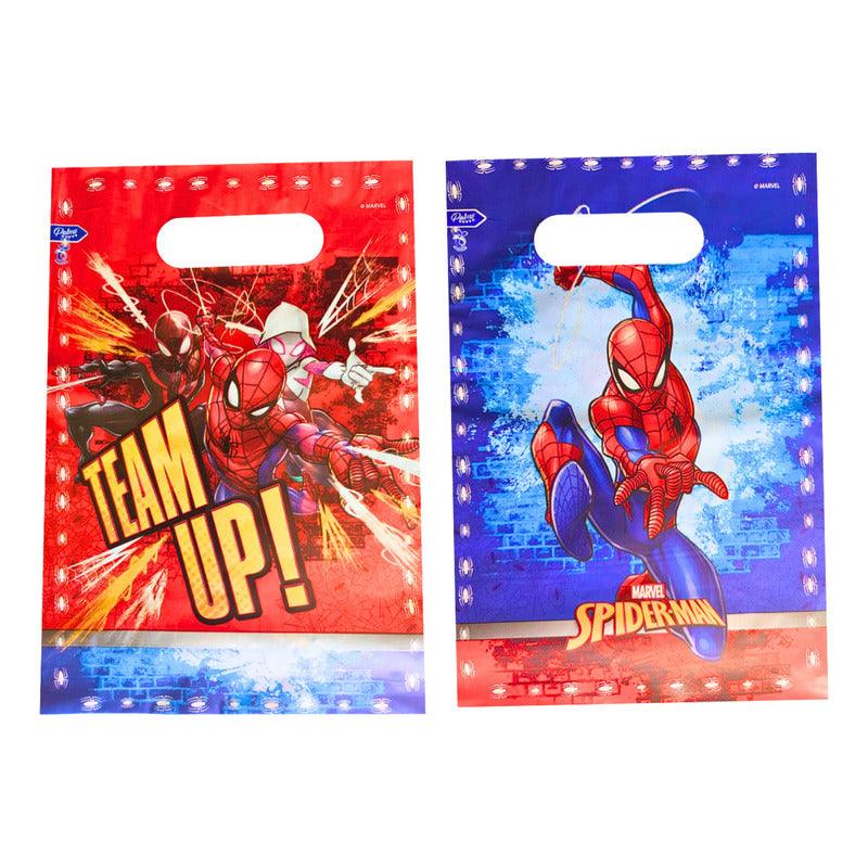 Bolsas Para Dulces Spiderman 6 Uds Para Cumpleaños Infantil - Louicid