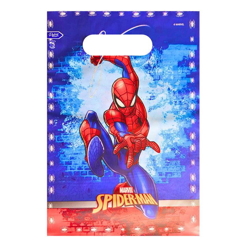 Bolsas Para Dulces Spiderman 6 Uds Para Cumpleaños Infantil - Louicid