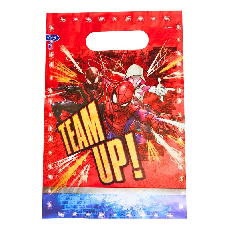 Bolsas Para Dulces Spiderman 6 Uds Para Cumpleaños Infantil - Louicid