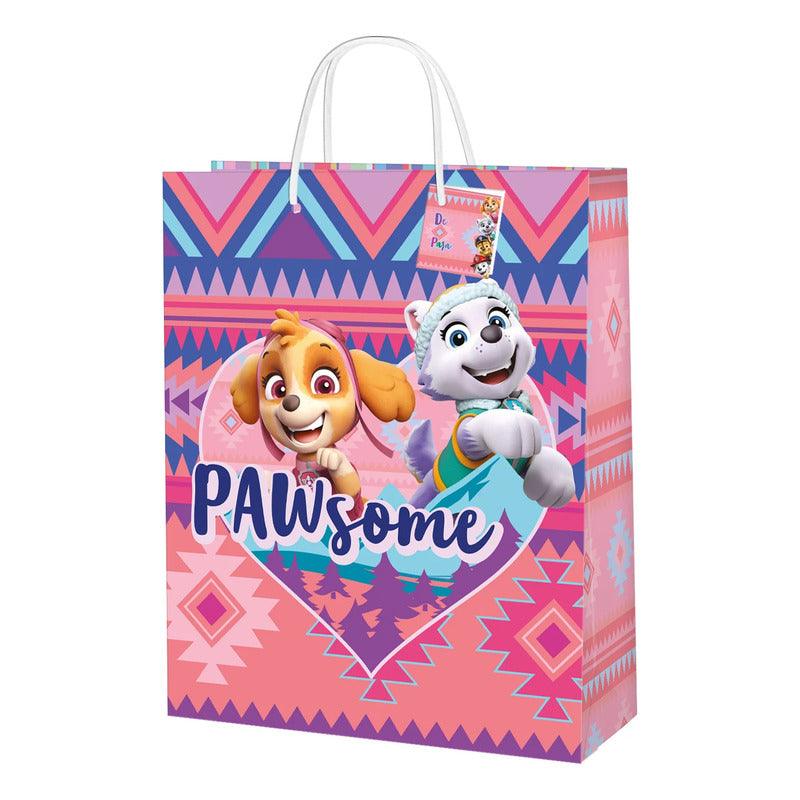 Bolsa Para Regalo Grande 36x26x12cm Paw Patrol - Louicid