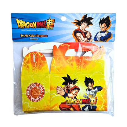 Set de 6 cajas sorpresa en su empaque original, ideal para cumpleaños y eventos temáticos - Louicid