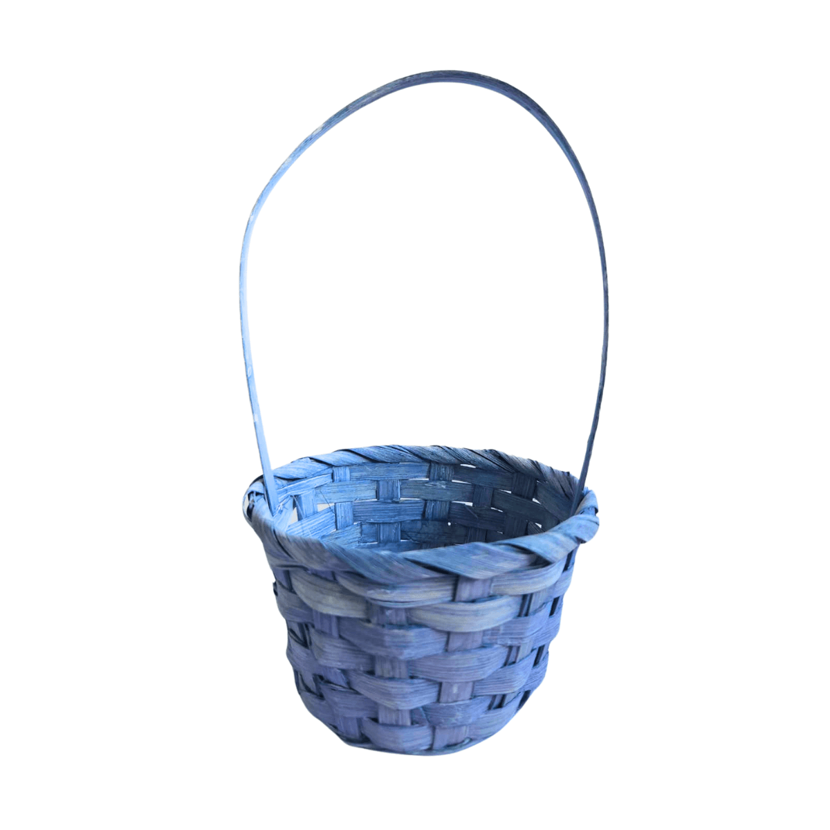 Canasto De Bambú Pequeño 21.5x8.5cm Para Pascua Resurrección - Louicid