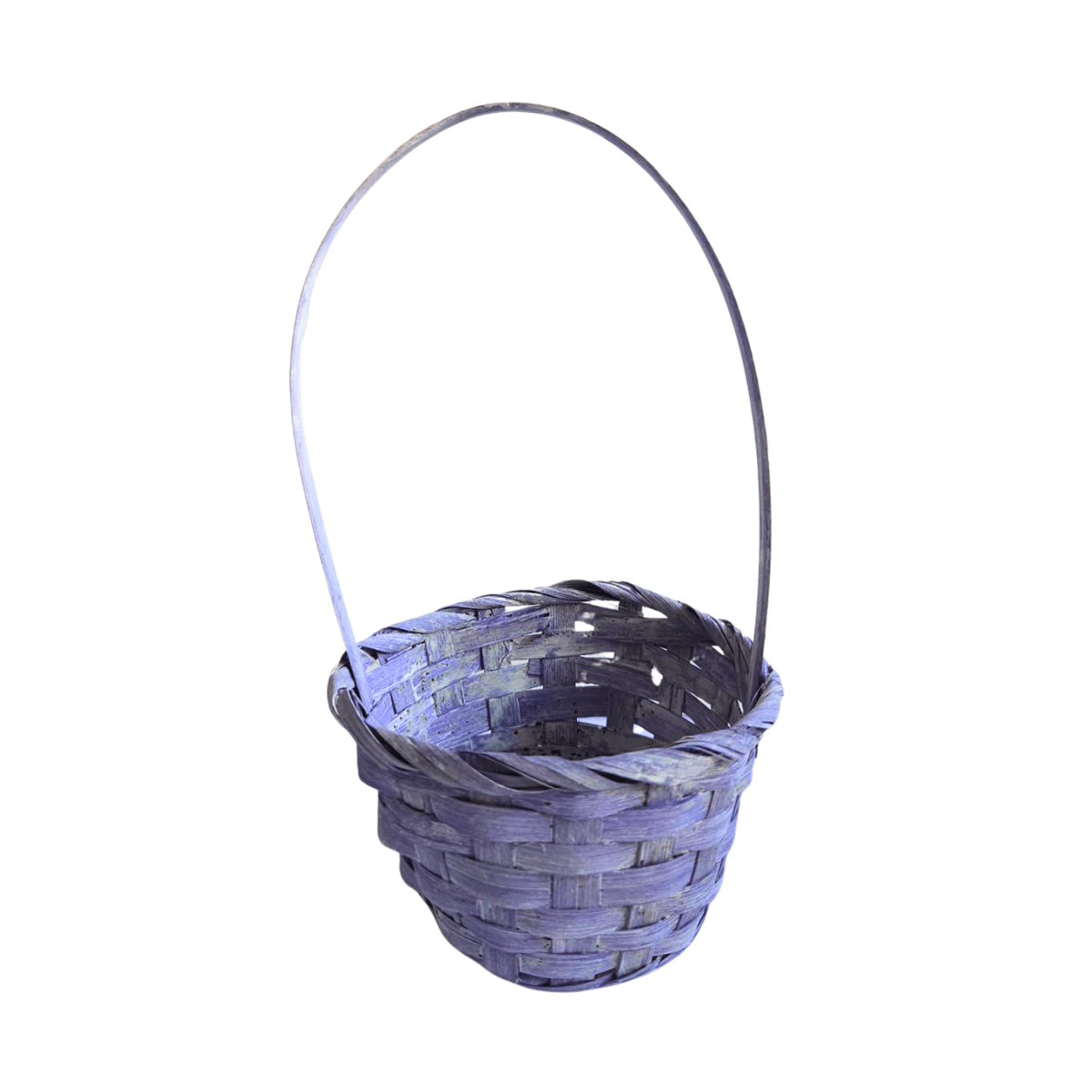 Canasto De Bambú Pequeño 21.5x8.5cm Para Pascua Resurrección - Louicid