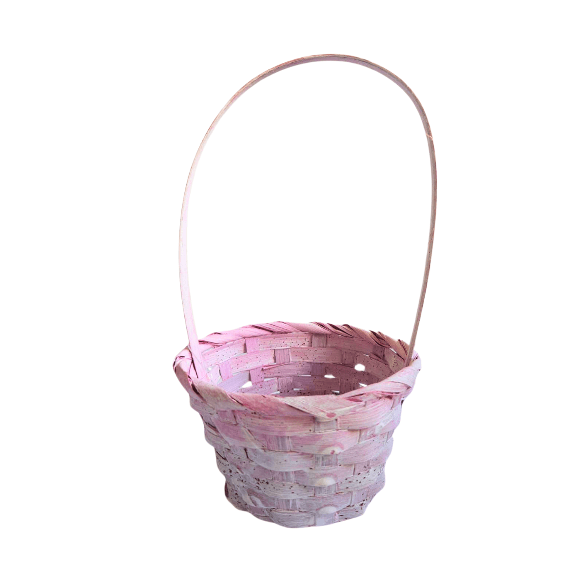 Canasto De Bambú Pequeño 21.5x8.5cm Para Pascua Resurrección - Louicid