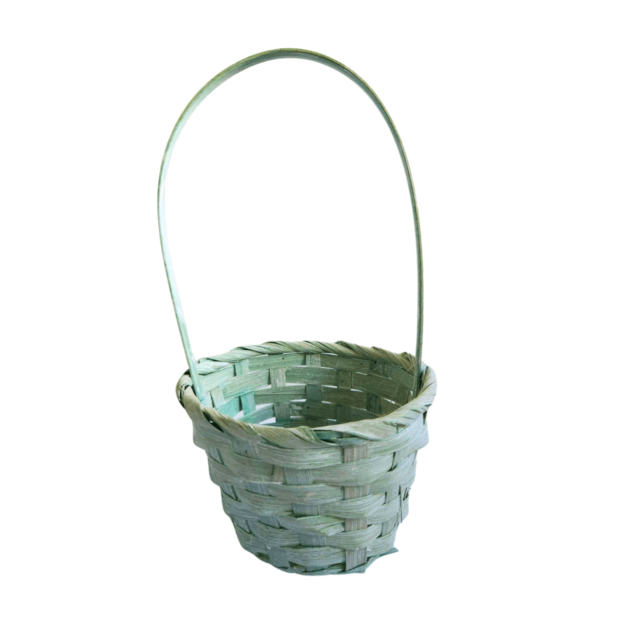 Canasto De Bambú Pequeño 21.5x8.5cm Para Pascua Resurrección - Louicid