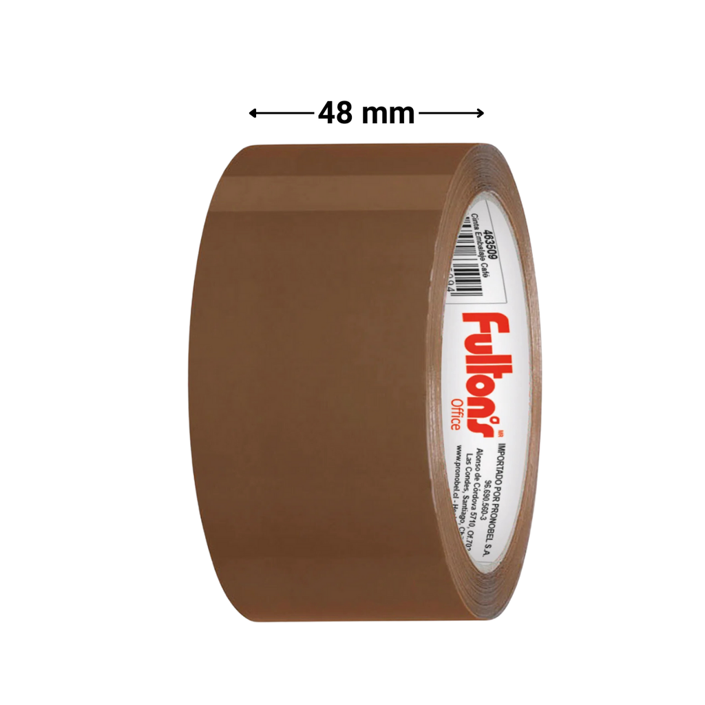 Cinta De Embalaje De 48mmx40mts Café - Louicid