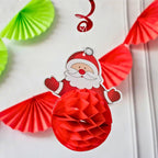 Colgante Viejo Pascuero 18x14cm Decoración Para Navidad - Louicid