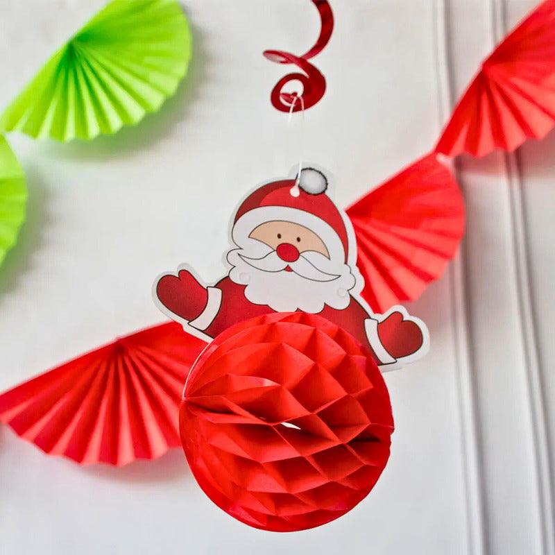 Colgante Viejo Pascuero 18x14cm Decoración Para Navidad - Louicid