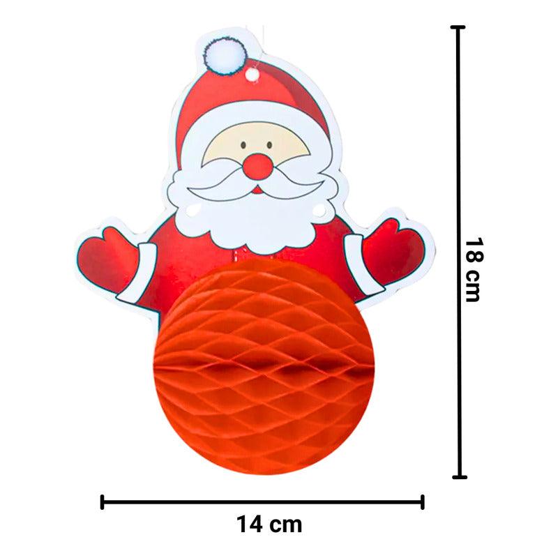 Colgante Viejo Pascuero 18x14cm Decoración Para Navidad - Louicid