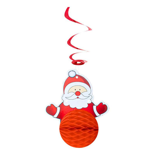 Colgante Viejo Pascuero 18x14cm Decoración Para Navidad - Louicid