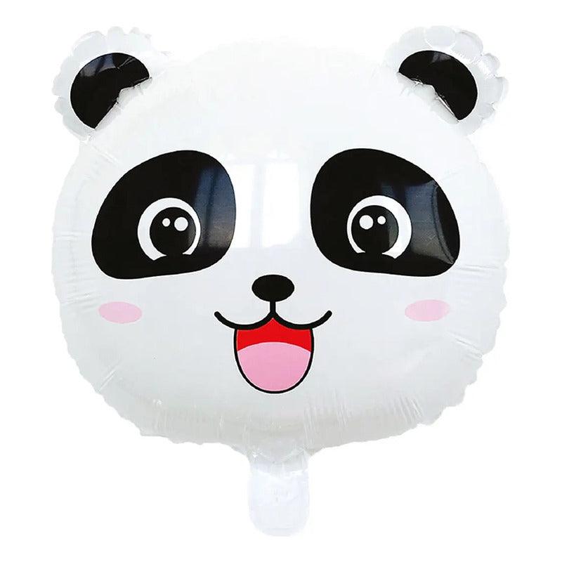 Globo Foil 45cm Cara Panda Para Cumpleaños - Louicid