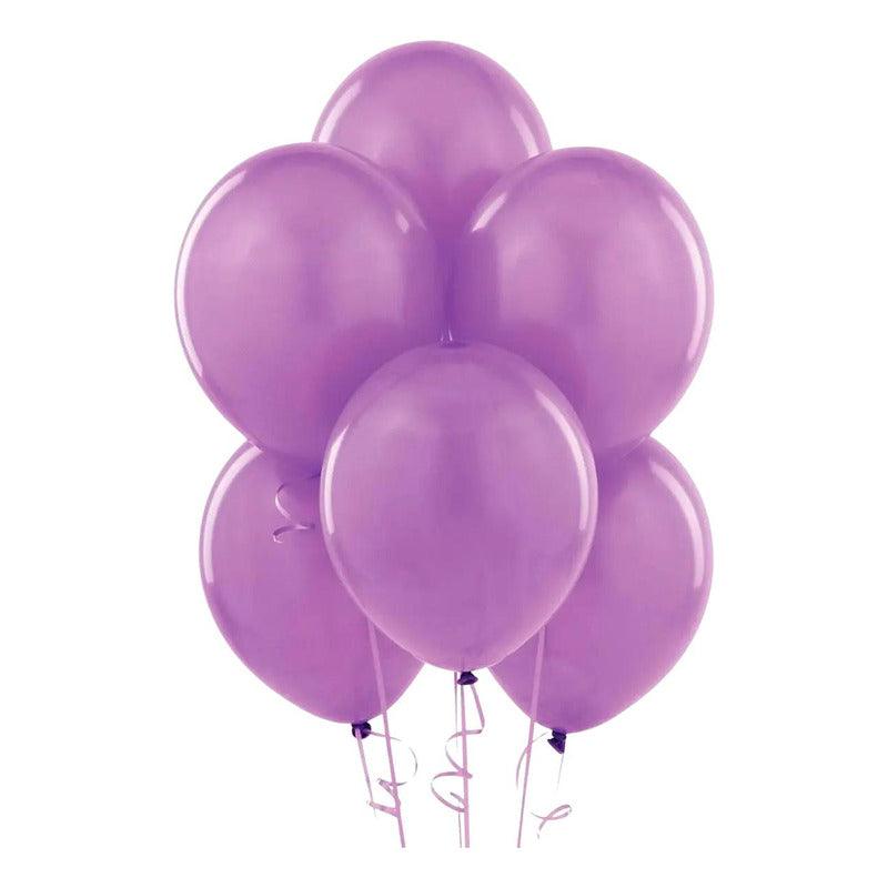 Globos Lisos 25pcs Decoración Para Cumpleaños - Louicid