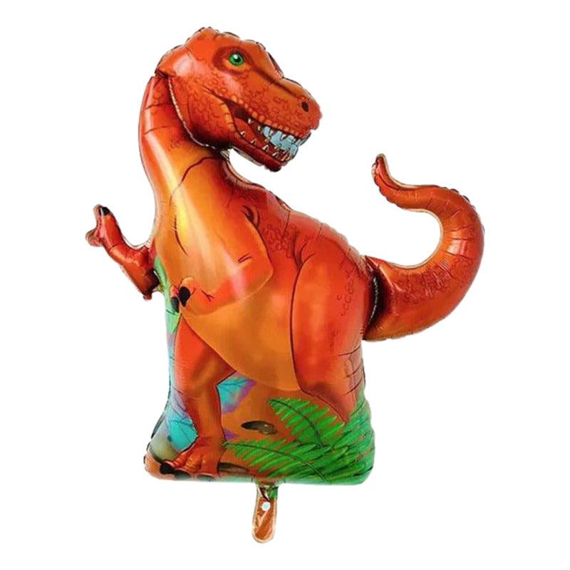 Globo Metálico Dinosaurio Rex 91 cm Decoración Cumpleaños Infantil - Louicid