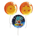 Set 3 Globos Foil Dragon Ball Super Para Cumpleaños - Louicid