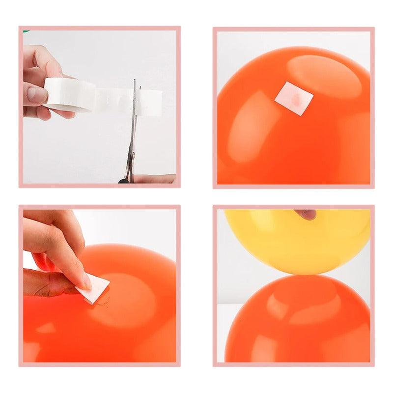 Pack De 160 Gomitas Adhesivas Pegamento Para Globos - Louicid