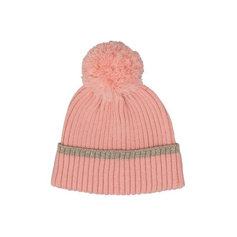 Gorro De Niña Con Metalizado Dorado Colloky - Louicid