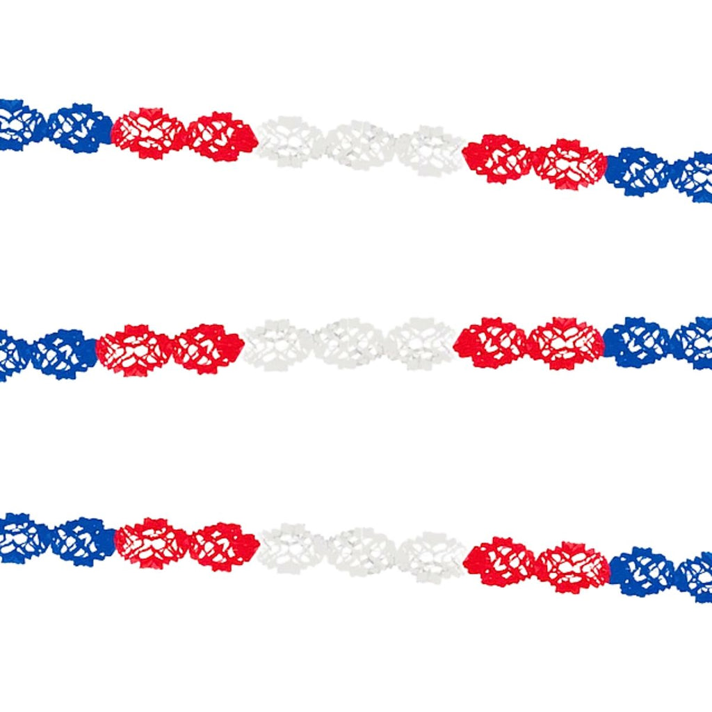 Guirnalda Redonda Tricolor 2mts Fiestas Patrias - Louicid