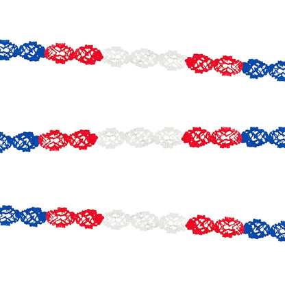 Guirnalda Redonda Tricolor 2mts Fiestas Patrias - Louicid