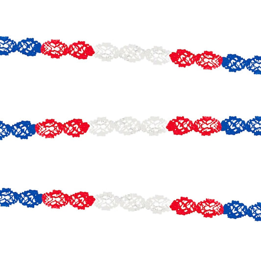 Guirnalda Redonda Tricolor 2mts Fiestas Patrias - Louicid