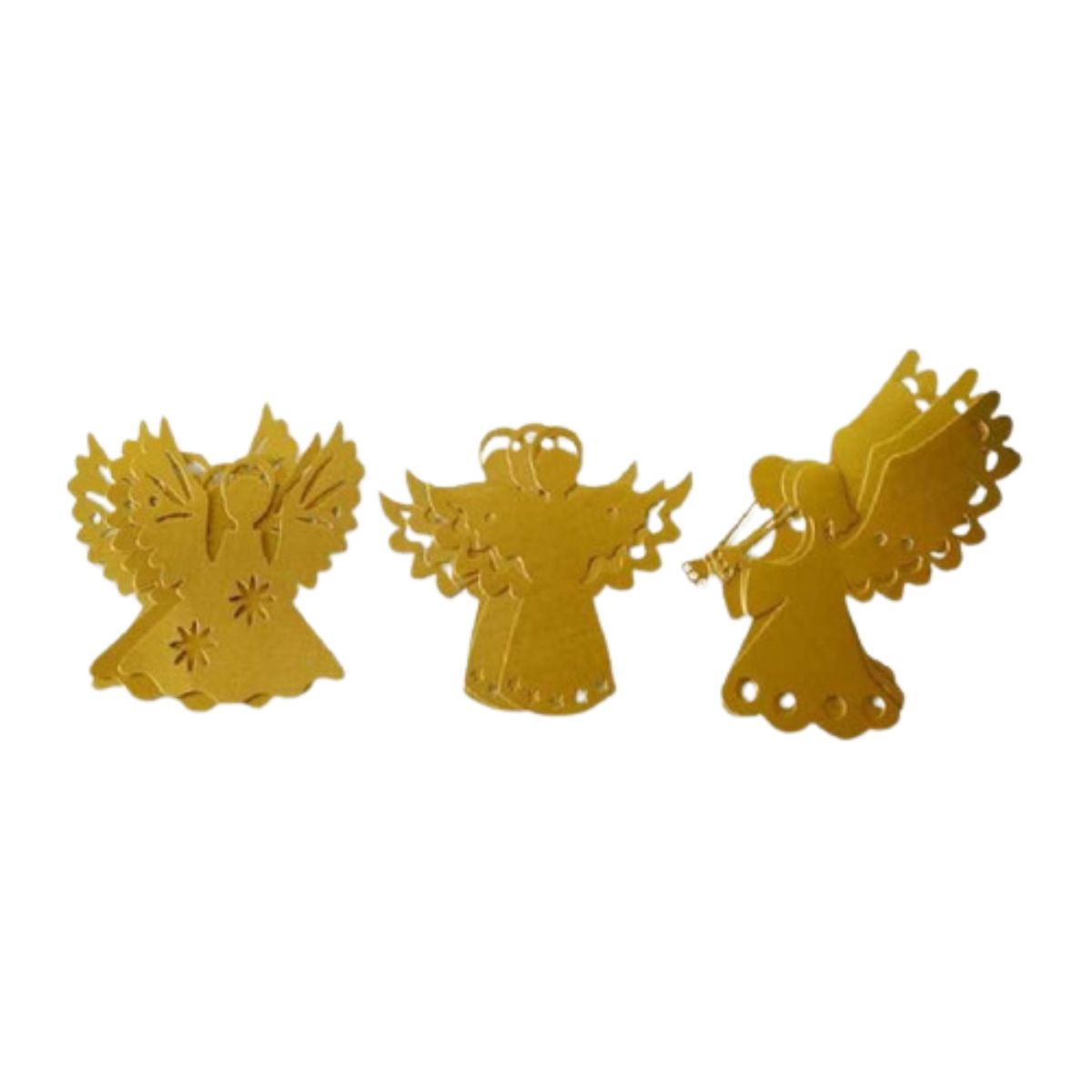 Guirnalda de ángeles dorados para comunión y navidad - Louicid