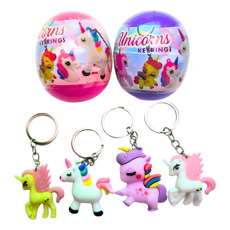 Huevo Sorpresa Llavero Unicornio Regalo Mágico Coleccionable - Louicid