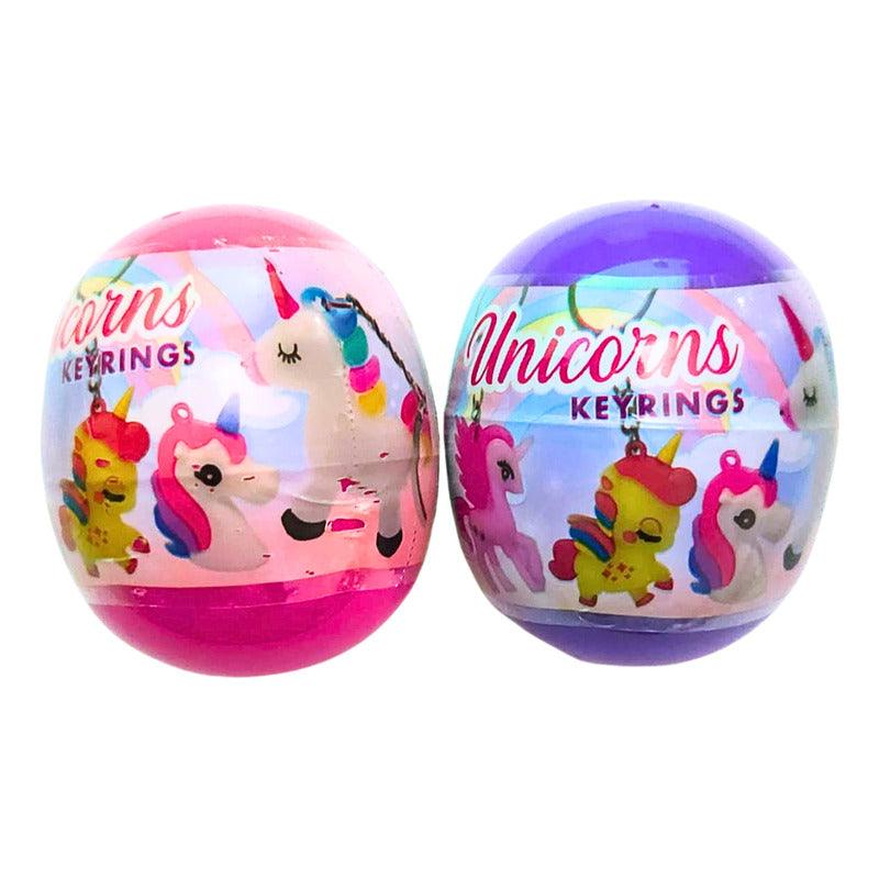 Huevo Sorpresa Llavero Unicornio Regalo Mágico Coleccionable - Louicid