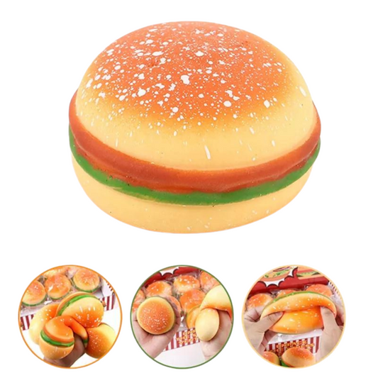 Juguete Antiestrés Para Sándwiches Squishy Burger Fidget - Louicid