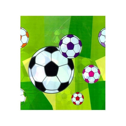 Mantel Futbol Verde 180x109 cm Decoración Para Cumpleaños - Louicid