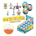 Pack 12 Huevos Sorpresa Bob Esponja 2d Con Stickers Y Caramelo - Louicid