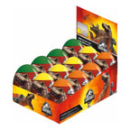 Pack 12 Huevos Sorpresas Jurassic World Dinosaurio 2D Y Stickers - Louicid