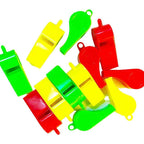 Pack De 12 Pitos Tricolor Sorpresa Para Cumpleaños Infantil - Louicid
