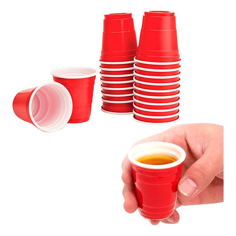 Pack 20 Vasos Plásticos Desechables Tipo Shot 45ml Para Fiestas - Louicid