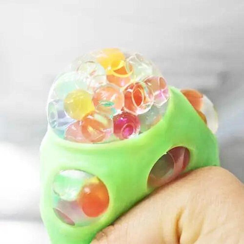 Pack 4 Pelotas Antiestrés Caritas De Colores Squish Ball - Louicid