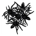 Pack 6 Arañas Negras Para Decoración Halloween - Louicid