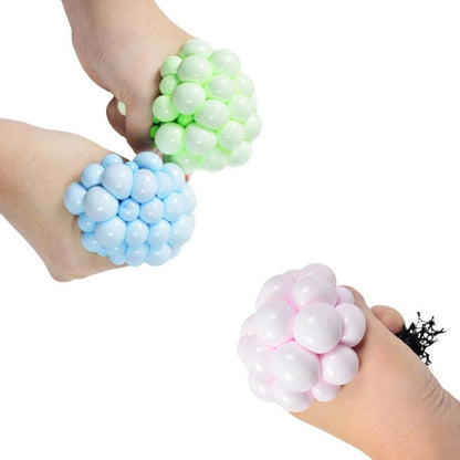 Pelota Antiestrés Con Malla Colores Surtido - Louicid