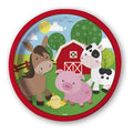 Pack Cumpleaños Animalitos La Granja Para 6 Niños Decoración Infantil - Louicid