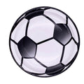Platos de Cartón Pelota Futbol 6 unidades Para Cumpleaños - Louicid