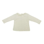 Polera De Bebé Niña Manga Larga Conejo Beige - Louicid