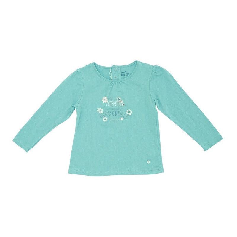 Polera De Bebé Niña Manga Larga Pillin - Louicid