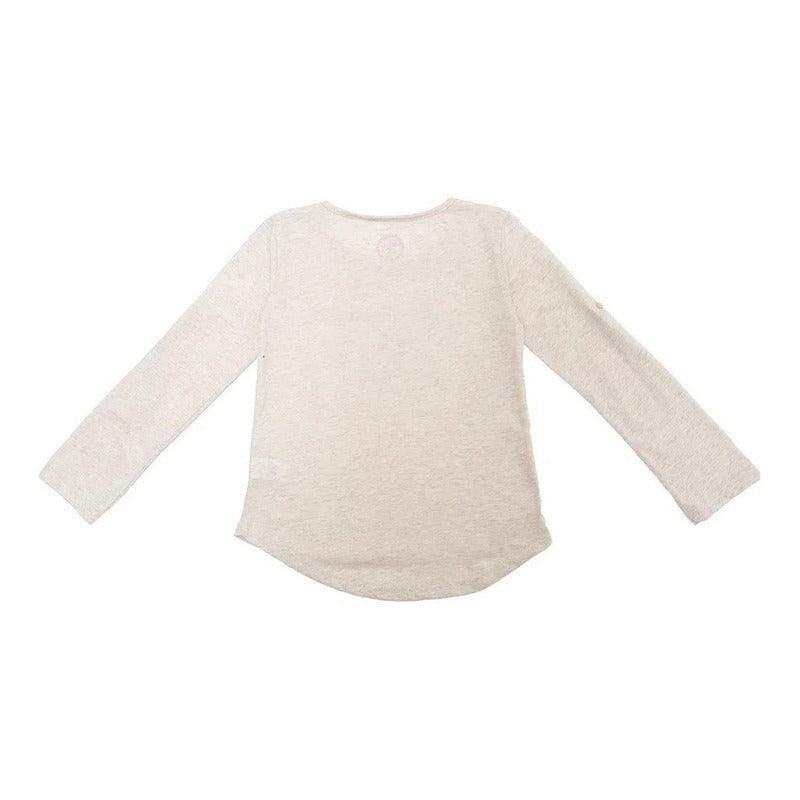 Polera De Niña Manga Larga Pierina Love Collection - Louicid