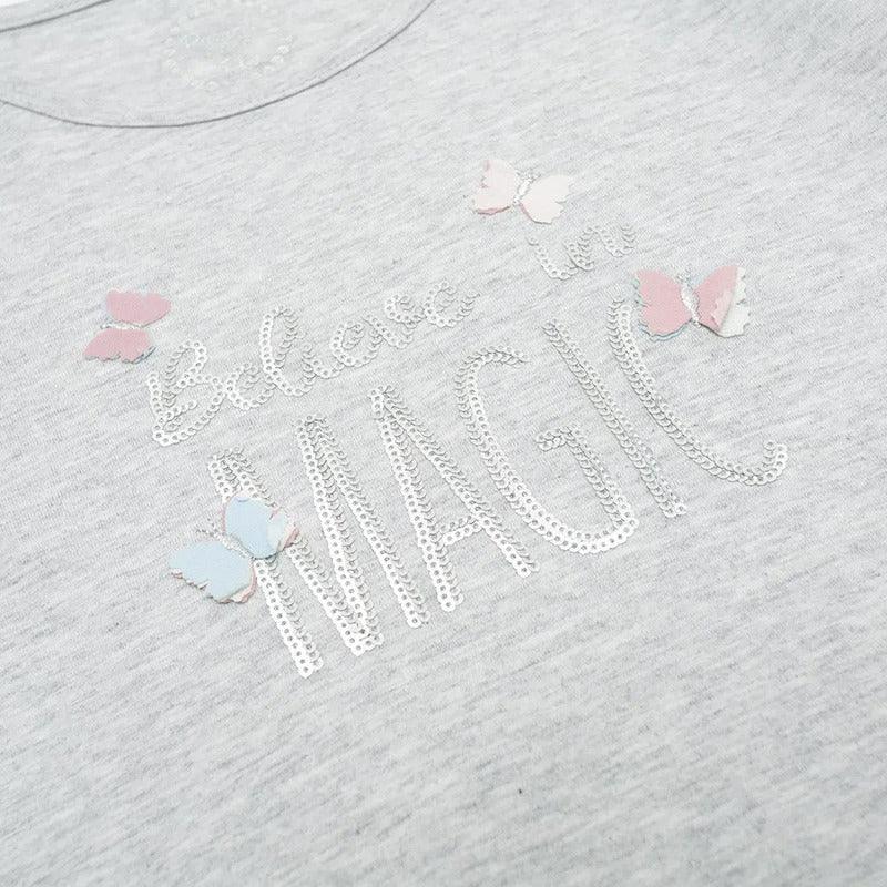 Polera De Niña Manga Larga Pierina Love Collection - Louicid