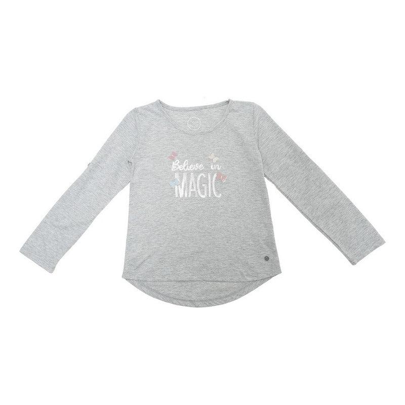 Polera De Niña Manga Larga Pierina Love Collection - Louicid