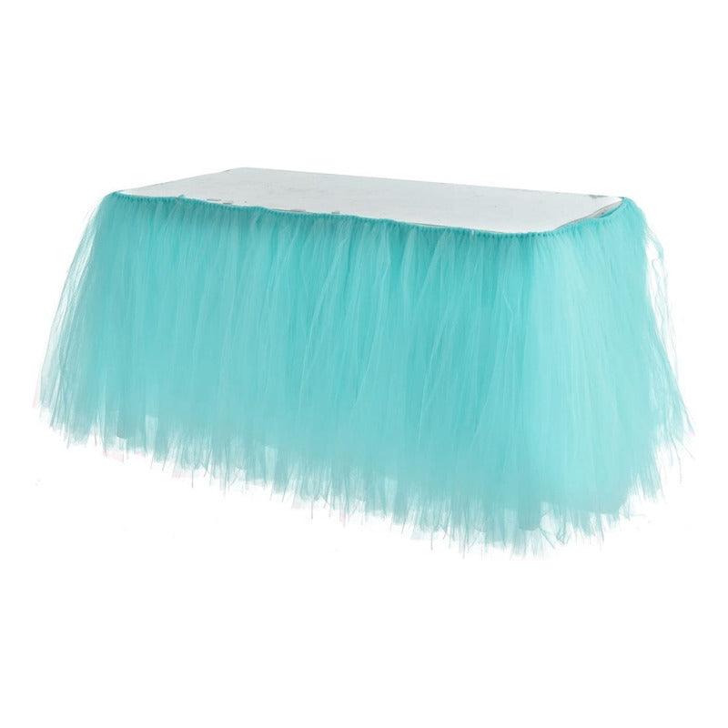 Rollo De Tull Para Faldón De Mesa Decoración Cotillón Belina - Louicid