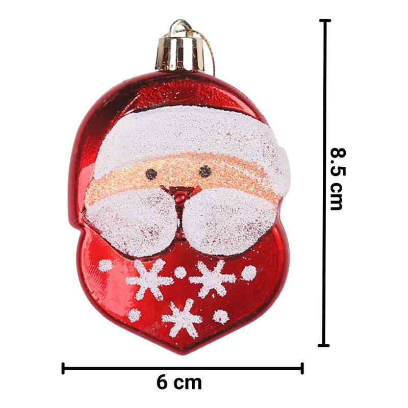 Set 2 Viejos Pascueros Plano Adorno Navideño Para Arbolito - Louicid