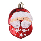 Set 2 Viejos Pascueros Plano Adorno Navideño Para Arbolito - Louicid