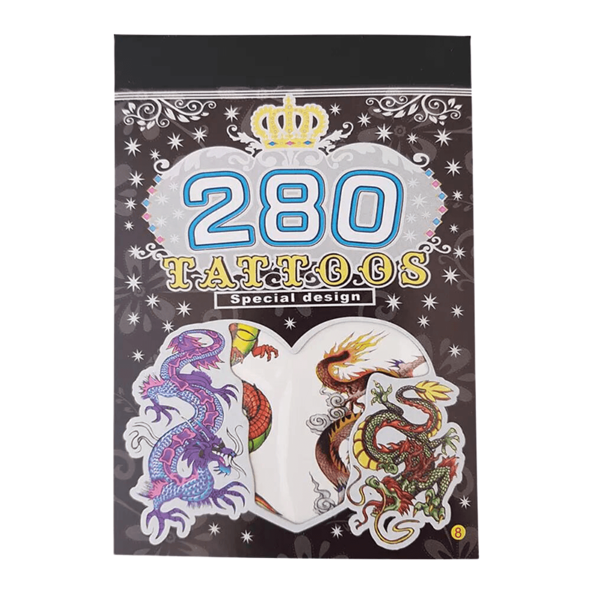Set De 280 Tatuajes Temporales Para Sorpresa Cumpleaños - Louicid