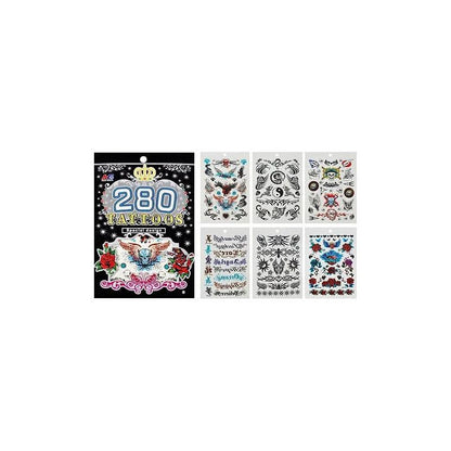 Set De 280 Tatuajes Temporales Para Sorpresa Cumpleaños - Louicid